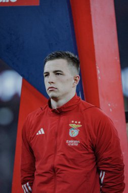Portekiz Ligi maçında SL Benfica ile Portekiz 'deki Estadio Da Luz' da Sporting CP arasında oynanan maçta Anatoliy Trubin. (Maciej Rogowski)