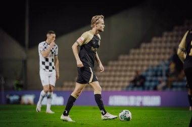 Liga Portekiz maçında Morten Hjulmand, Estadio do Bessa Seculo XXI, Porto, Portekiz 'de Boavista FC ile Sporting CP arasında 23 / 24 maç yaptı. (Maciej Rogowski)