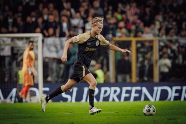 Liga Portekiz maçında Morten Hjulmand, Estadio do Bessa Seculo XXI, Porto, Portekiz 'de Boavista FC ile Sporting CP arasında 23 / 24 maç yaptı. (Maciej Rogowski)