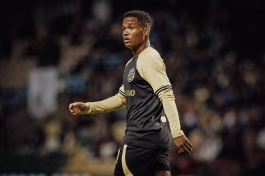 Liga Portugal maçında Geny Catamo, Estadio do Bessa Seculo XXI, Porto, Portekiz 'de Boavista FC ile Sporting CP arasında 23 / 24 maç yaptı. (Maciej Rogowski)