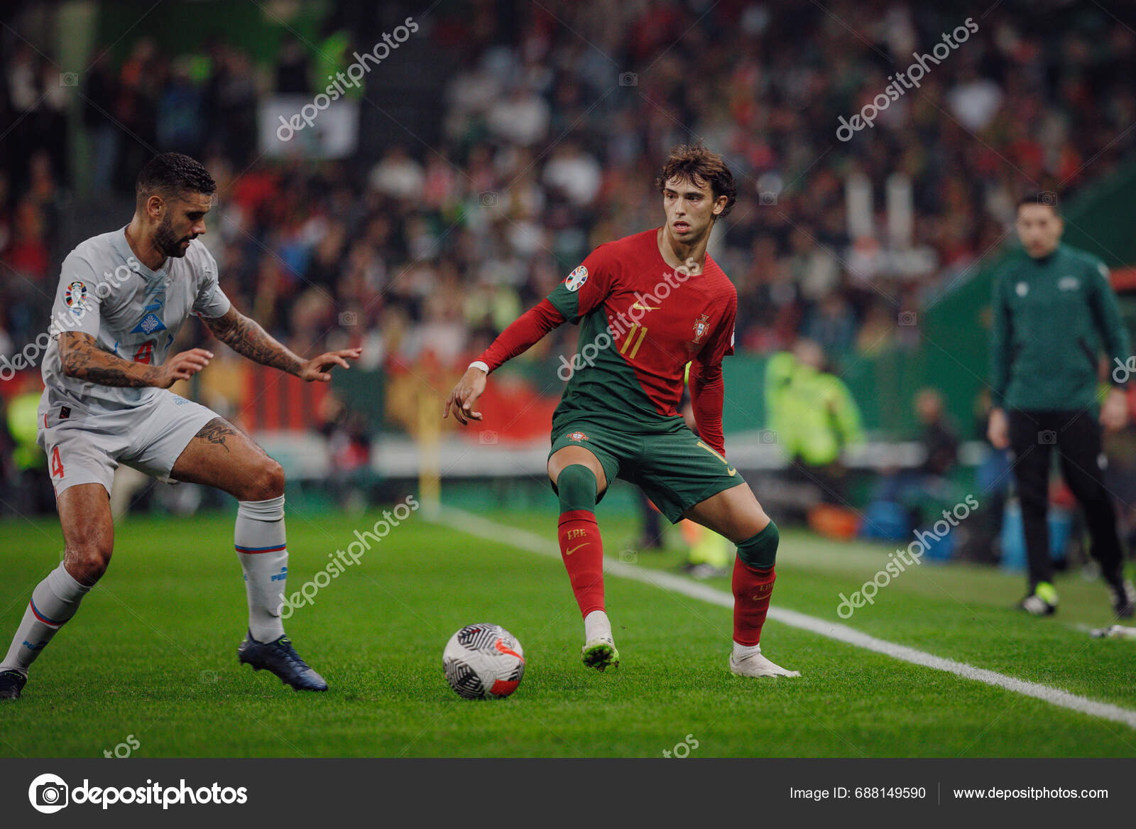Joao Felix Uefa Euro 2024 Qualifying Game National Teams Portugal