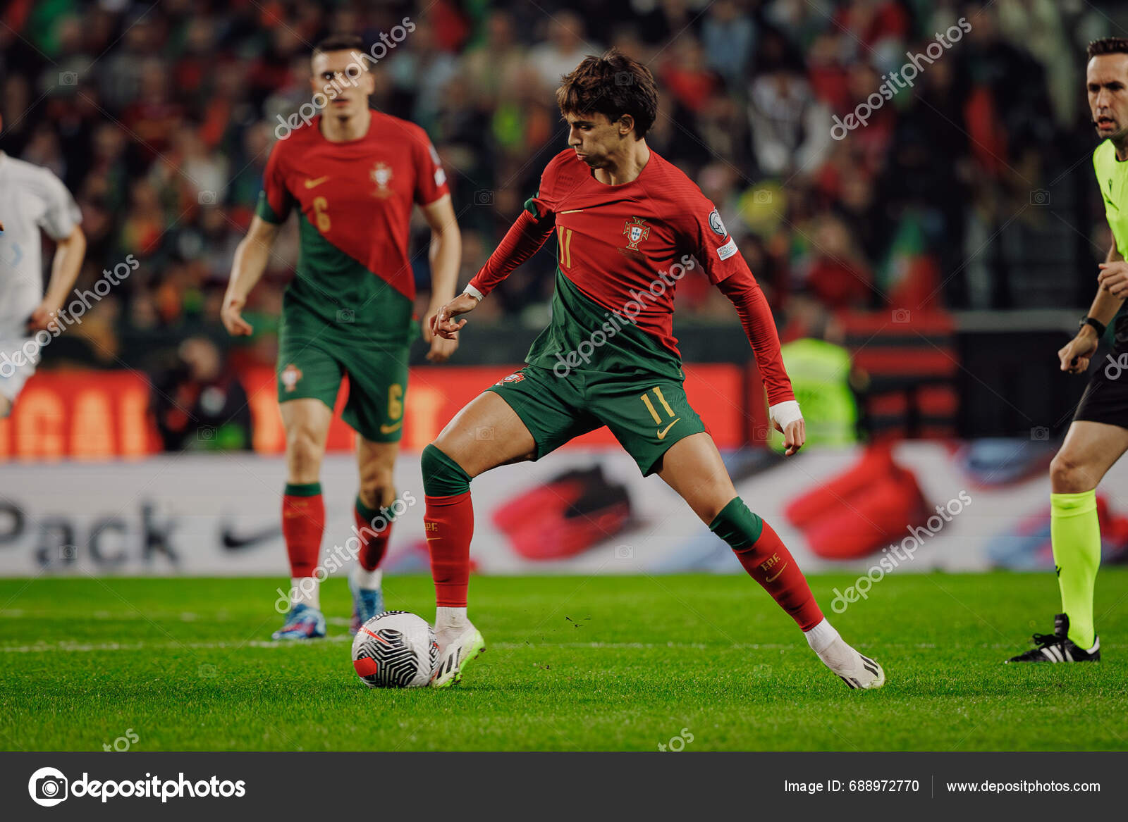 Joao Felix Uefa Euro 2024 Qualifying Game National Teams Portugal