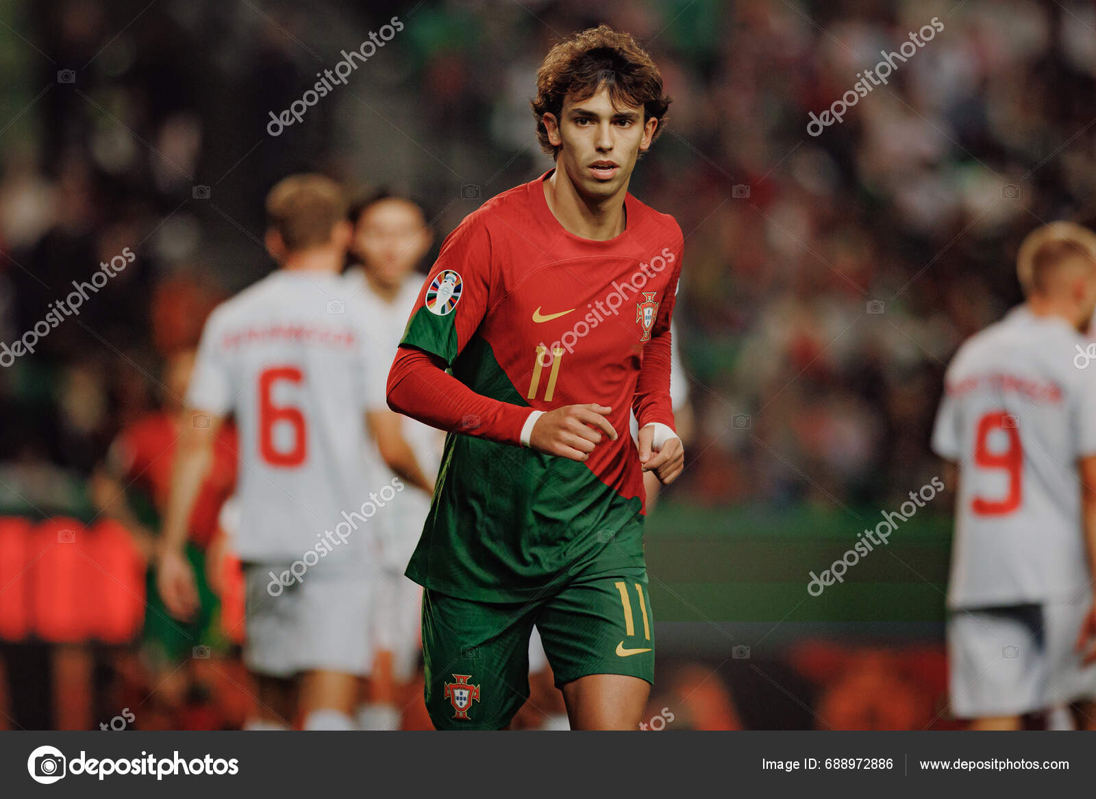 Joao Felix Uefa Euro 2024 Qualifying Game National Teams Portugal