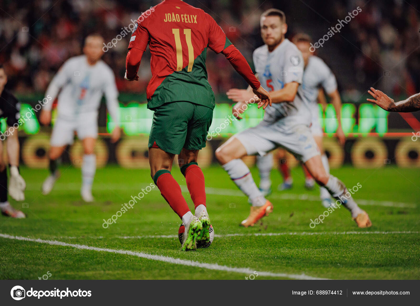 Joao Felix Uefa Euro 2024 Qualifying Game National Teams Portugal