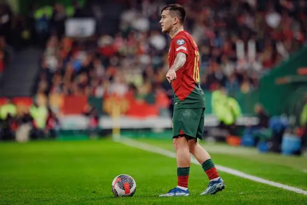 Portekiz ve İzlanda milli takımları arasında oynanan UEFA Euro 2024 ön eleme maçı sırasında Otavio Monteiro, Estadio Jose Alvalade, Lizbon, Portekiz. (Maciej Rogowski)