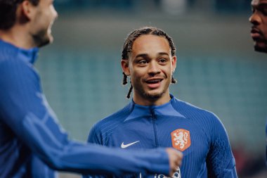 Xavi Simons, UEFA Euro 2024 eleme maçında Cebelitarık ve Hollanda milli takımları arasında Estadio Algarve, Loule, Faro, Portekiz. (Maciej Rogowski)