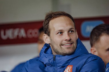 Daley Blind, UEFA Euro 2024 eleme maçında Gibraltar ve Hollanda, Estadio Algarve, Loule, Faro, Portekiz milli takımları arasında oynandı. (Maciej Rogowski)