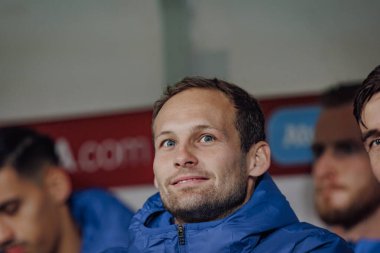Daley Blind, UEFA Euro 2024 eleme maçında Gibraltar ve Hollanda, Estadio Algarve, Loule, Faro, Portekiz milli takımları arasında oynandı. (Maciej Rogowski)