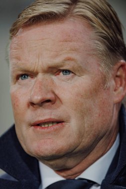 Ronald Koeman, UEFA Euro 2024 ön eleme maçında Cebelitarık ve Hollanda milli takımları arasında Estadio Algarve, Loule, Faro, Portekiz. (Maciej Rogowski)