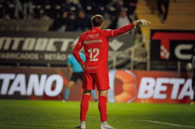 Liga Portekiz maçında Ignacio De Arruabarrena, SC Farense ile FC Arouca, Estadio de Sao Luis, Faro, Portekiz arasında 23 / 24 maça çıktı. (Maciej Rogowski)