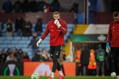 Cezary Miszta UEFA Avrupa Konferans Ligi sırasında Aston Villa FC ile Legia Warszawa arasında oynanan 23 / 24 maçında Birmingham, İngiltere 'de Villa Park' ta oynandı. (Maciej Rogowski)