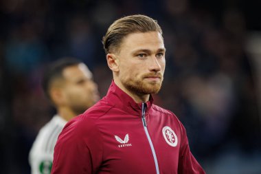 UEFA Avrupa Konferans Ligi sırasında Matty Cash, Aston Villa FC ve Legia Warszawa arasında Birleşik Krallık 'ın Birmingham eyaletindeki Villa Park' ta oynanan 23 / 24 maçı izledi. (Maciej Rogowski)