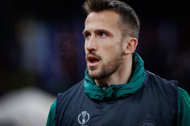 UEFA Avrupa Konferans Ligi sırasında Tomas Pekhart Aston Villa FC ve Legia Warszawa arasında oynanan 23 / 24 maçında Birmingham, İngiltere 'de Villa Park' ta. (Maciej Rogowski)