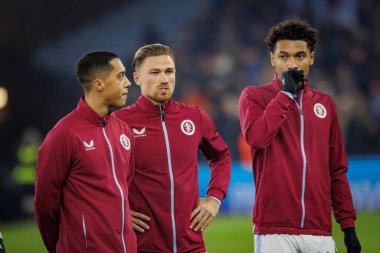 UEFA Avrupa Konferans Ligi sırasında Matty Cash, Aston Villa FC ve Legia Warszawa arasında Birleşik Krallık 'ın Birmingham eyaletindeki Villa Park' ta oynanan 23 / 24 maçı izledi. (Maciej Rogowski)