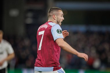 John McGinn UEFA Avrupa Konferans Ligi 'nde Aston Villa FC ile Legia Warszawa arasında oynanan maçta Birmingham, Villa Park' ta oynandı. (Maciej Rogowski)