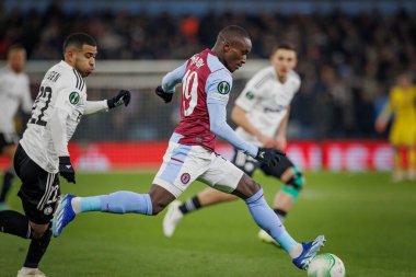 John McGinn UEFA Avrupa Konferans Ligi 'nde Aston Villa FC ile Legia Warszawa arasında oynanan maçta Birmingham, Villa Park' ta oynandı. (Maciej Rogowski)
