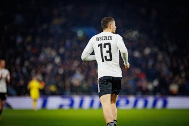 Pawel Wszolek UEFA Avrupa Konferans Ligi sırasında Aston Villa FC ve Legia Warszawa arasında Birmingham 'daki Villa Park' ta oynanan 23 / 24 maçı izledi. (Maciej Rogowski)