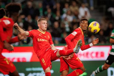 Liga Portugal maçında Maxime Dominguez, 23 / 24 Maç boyunca Sporting CP ve Gil Vicente FC, Estadio Jose Alvalade, Lizbon, Portekiz. (Maciej Rogowski)