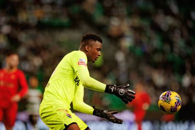 Liga Portugal maçında Andrew Ventura, Sporting CP ile Gil Vicente FC, Estadio Jose Alvalade, Lizbon, Portekiz arasında 23 / 24 maça çıktı. (Maciej Rogowski)