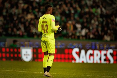 Liga Portugal maçında Andrew Ventura, Sporting CP ile Gil Vicente FC, Estadio Jose Alvalade, Lizbon, Portekiz arasında 23 / 24 maça çıktı. (Maciej Rogowski)