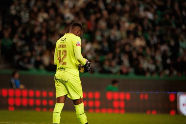 Liga Portugal maçında Andrew Ventura, Sporting CP ile Gil Vicente FC, Estadio Jose Alvalade, Lizbon, Portekiz arasında 23 / 24 maça çıktı. (Maciej Rogowski)