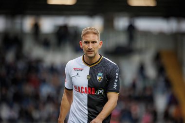 Portekiz Ligi maçında Goncalo Silva, SC Farense ile Vitoria SC, Estadio de Sao Luis, Faro, Portekiz arasında 23 / 24 maç oynadı. (Maciej Rogowski)
