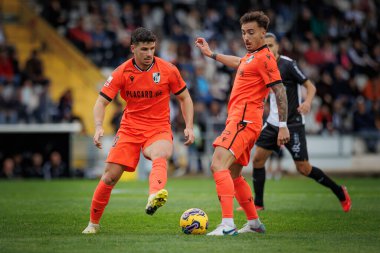 Dani Silva, Joao Mendes Liga Portekiz maçında SC Farense ile Vitoria SC, Estadio de Sao Luis, Faro, Portekiz arasında 23 / 24. (Maciej Rogowski)