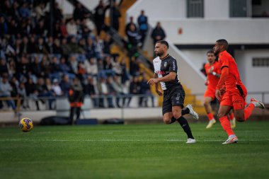 Zach Muscat, Liga Portugal maçında SC Farense ile Vitoria SC, Estadio de Sao Luis, Faro, Portekiz arasında 23 / 24 maça çıktı. (Maciej Rogowski)