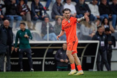 Liga Portekiz maçında Jota Silva, SC Farense ile Vitoria SC, Estadio de Sao Luis, Faro, Portekiz arasında 23 / 24 maç oynadı. (Maciej Rogowski)