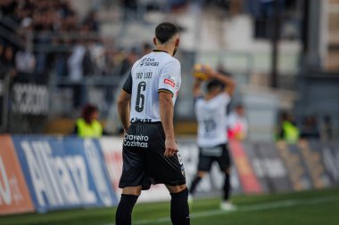 Zach Muscat, Liga Portugal maçında SC Farense ile Vitoria SC, Estadio de Sao Luis, Faro, Portekiz arasında 23 / 24 maça çıktı. (Maciej Rogowski)
