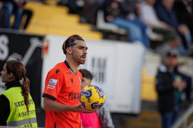 Liga Portekiz maçında Jota Silva, SC Farense ile Vitoria SC, Estadio de Sao Luis, Faro, Portekiz arasında 23 / 24 maç oynadı. (Maciej Rogowski)