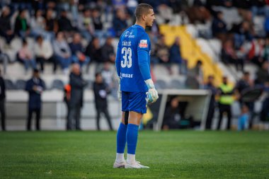 Liga Portekiz maçında Ricardo Velho, SC Farense ile Vitoria SC, Estadio de Sao Luis, Faro, Portekiz arasında 23 / 24 maç oynadı. (Maciej Rogowski)