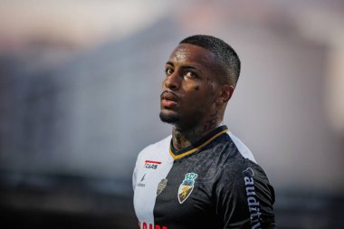 Liga Portekiz maçında David Pastor, SC Farense ile Vitoria SC, Estadio de Sao Luis, Faro, Portekiz arasında 23 / 24 maç oynadı. (Maciej Rogowski)