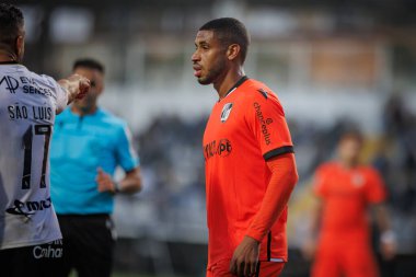 Liga Portekiz maçında Andre Silva, SC Farense ile Vitoria SC, Estadio de Sao Luis, Faro, Portekiz arasında 23 / 24 maç oynadı. (Maciej Rogowski)