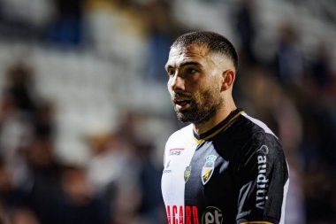 Zach Muscat, Liga Portugal maçında SC Farense ile Vitoria SC, Estadio de Sao Luis, Faro, Portekiz arasında 23 / 24 maça çıktı. (Maciej Rogowski)