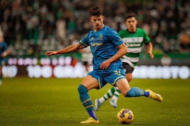 Ze Pedro, Liga Portekiz maçında Sporting CP ile FC Porto, Estadio Jose Alvalade, Lizbon, Portekiz arasında 23 / 24 maç yaptı. (Maciej Rogowski)