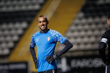 Wagner, Liga Portekiz maçında SC Farense ile CF Estrela Amadora, Estadio de Sao Luis, Faro, Portekiz arasında 23 / 24 maç yaptı. (Maciej Rogowski)