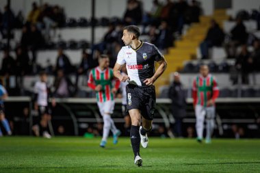 Zach Muscat, Liga Portugal maçında SC Farense ile CF Estrela Amadora, Estadio de Sao Luis, Faro, Portekiz arasında 23 / 24 maç yaptı. (Maciej Rogowski)