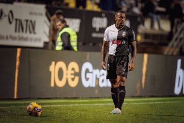 Liga Portekiz maçında David Pastor, SC Farense ile CF Estrela Amadora, Estadio de Sao Luis, Faro, Portekiz arasında 23 / 24 maç oynadı. (Maciej Rogowski)