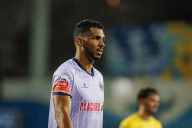 Rodrigo Nascimento, Liga Portekiz maçında GD Estoril Praia ile GD Chaves arasında Estadio Antonio Coimbra da Mota, Estoril, Lizbon, Portekiz 'de oynanan 23 / 24 maçında. (Maciej Rogowski)