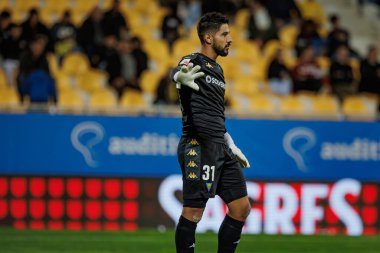 Rodrigo Nascimento, Liga Portekiz maçında GD Estoril Praia ile GD Chaves arasında Estadio Antonio Coimbra da Mota, Estoril, Lizbon, Portekiz 'de oynanan 23 / 24 maçında. (Maciej Rogowski)