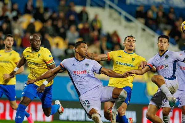 Rodrigo Nascimento, Liga Portekiz maçında GD Estoril Praia ile GD Chaves arasında Estadio Antonio Coimbra da Mota, Estoril, Lizbon, Portekiz 'de oynanan 23 / 24 maçında. (Maciej Rogowski)