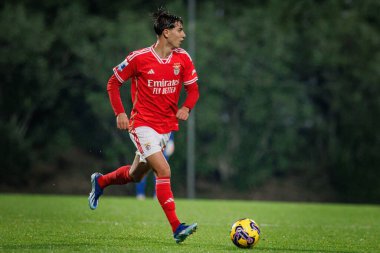 Nuno Felix, Liga Portugal 2 Sabseg maçında SL Benfica B ve CD Nacional arasında Benfica Campus, Seixal, Lizbon, Portekiz 'de oynanan 23 / 24 maçında. (Maciej Rogowski)