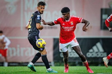 Benchimol Tavares Liga Portekiz 2 Sabseg maçında SL Benfica B ve CD Nacional arasında Benfica Campus, Seixal, Lizbon, Portekiz 'de oynanan 23 / 24 maçında. (Maciej Rogowski)