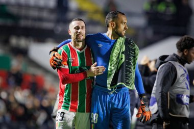 Liga Portugal 23/24 game between CF Estrela Amadora and  Boavista FC at Estadio Jose Gomes, Amadora, Lisbon, Portugal. (Maciej Rogowski)