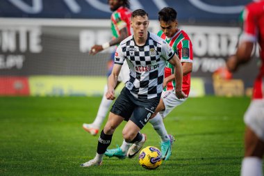 Liga Portugal 23/24 game between CF Estrela Amadora and  Boavista FC at Estadio Jose Gomes, Amadora, Lisbon, Portugal. (Maciej Rogowski)