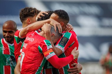 Liga Portugal 23/24 game between CF Estrela Amadora and  Boavista FC at Estadio Jose Gomes, Amadora, Lisbon, Portugal. (Maciej Rogowski)