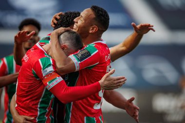 Liga Portugal 23/24 game between CF Estrela Amadora and  Boavista FC at Estadio Jose Gomes, Amadora, Lisbon, Portugal. (Maciej Rogowski)