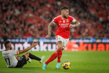 Nicolas Otamendi, Liga Portekiz maçında SL Benfica ile SC Farense arasında oynanan Estadio Da Luz, Lizbon, Portekiz maçında. (Maciej Rogowski)