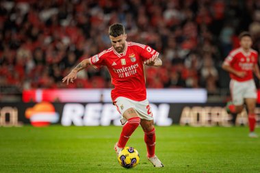 Portekiz Ligi maçında Rafa Silva SL Benfica ve SC Farense arasında Estadio Da Luz, Lizbon, Portekiz 'de oynanan 23 / 24' lük maçta. (Maciej Rogowski)